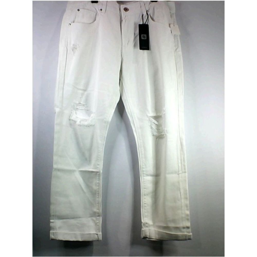 Assorted Womens 1044 Regular Cropped Jeans, White, Size 32